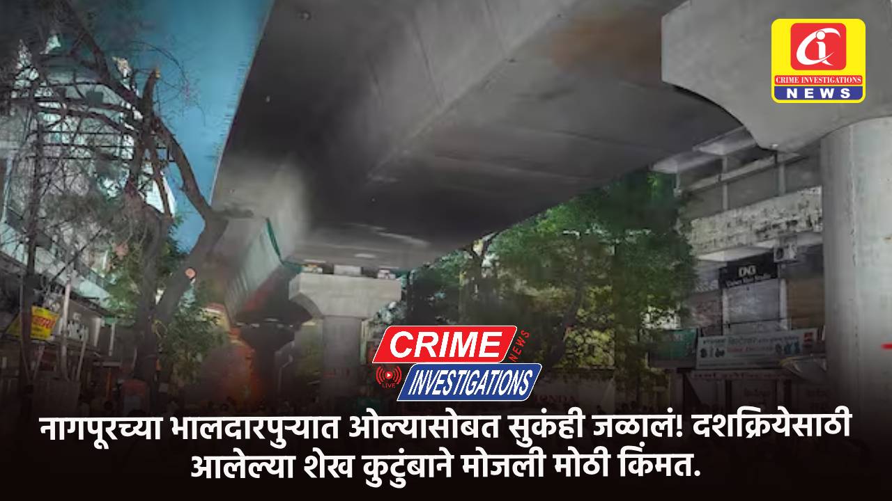 नागपूरच्या भालदारपुऱ्यात ओल्यासोबत सुकंही जळालं! दशक्रियेसाठी आलेल्या शेख कुटुंबाने मोजली मोठी किंमत.