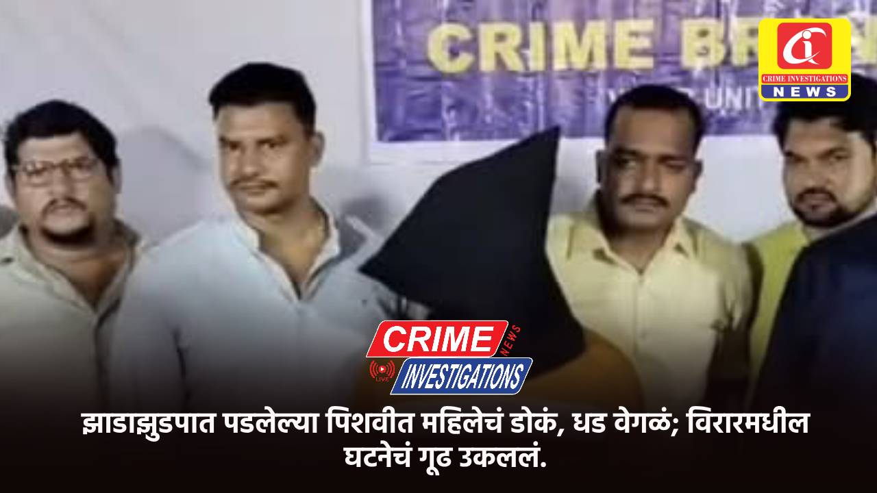 झाडाझुडपात पडलेल्या पिशवीत महिलेचं डोकं, धड वेगळं; विरारमधील घटनेचं गूढ उकललं.