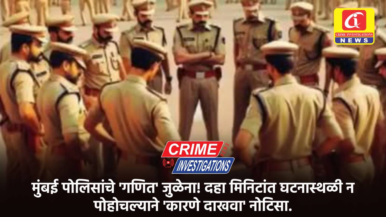 मुंबई पोलिसांचे ‘गणित’ जुळेना! दहा मिनिटांत घटनास्थळी न पोहोचल्याने ‘कारणे दाखवा’ नोटिसा.