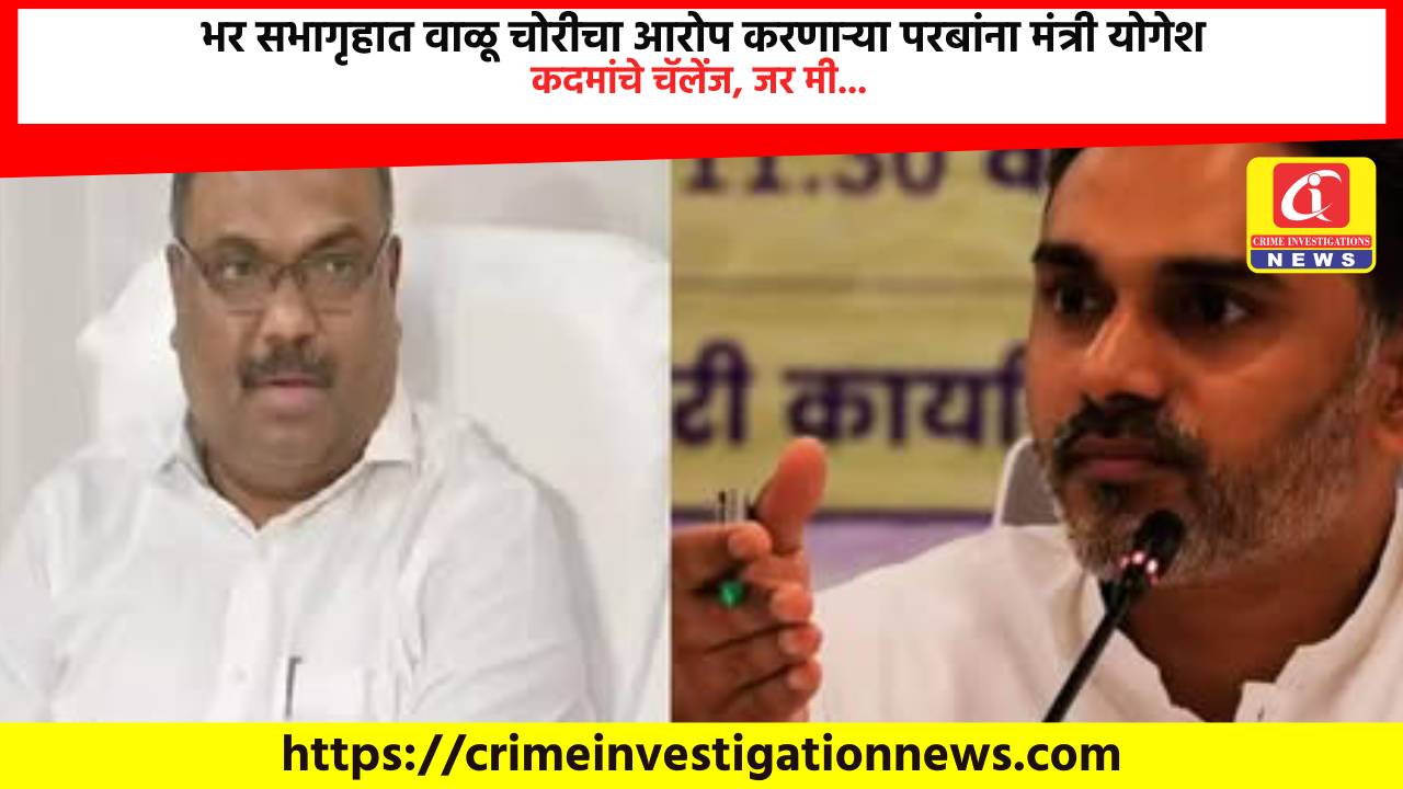भर सभागृहात वाळू चोरीचा आरोप करणाऱ्या परबांना मंत्री योगेश कदमांचे चॅलेंज, जर मी…